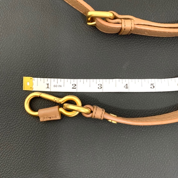 Marc by Marc Jacobs Brown Leather Crossbody Bag Strap - Picture 9 of 9